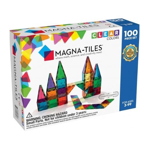 Magna-Tiles 100-Piece Clear Color Set rental in Raleigh, NC