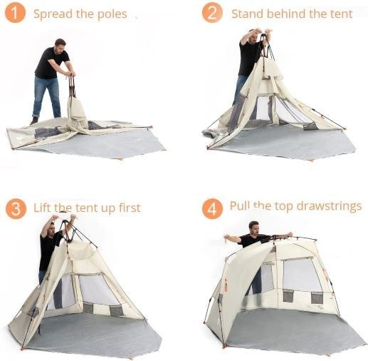 Beach Tent rental in Orange County, CA