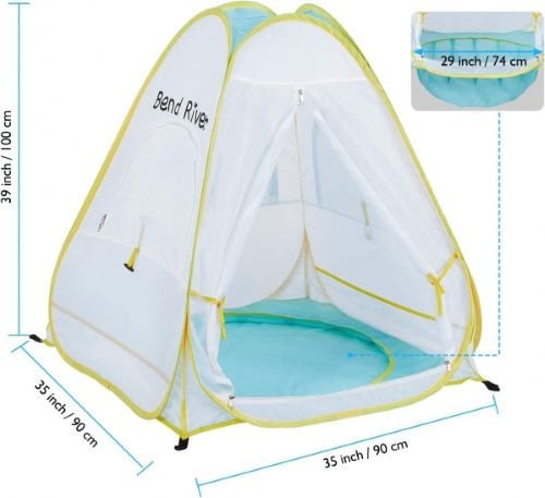 Bend River Popup Baby Beach Tent rental in Hilton Head Island South Carolina