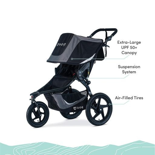 BOB Single Jogger + Parent Console + Stroller Fan Bundle rental in Connecticut