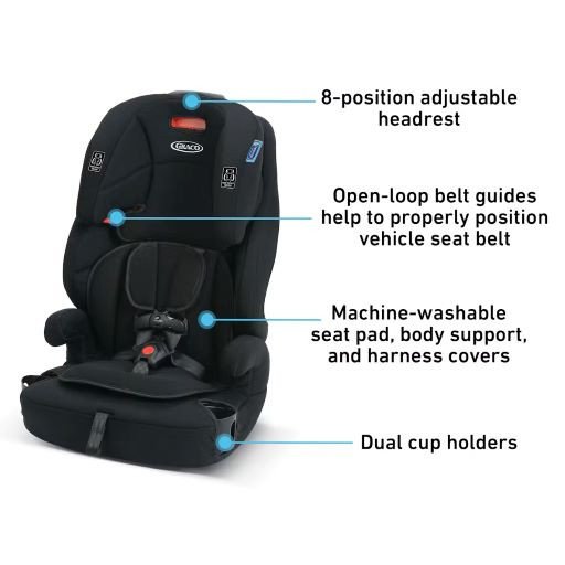 Tranzitions 3in1 Harness Booster Seat by Graco  rental in San Antonio