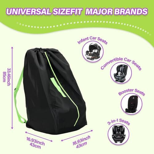 Car Seat Bags For Airplane Travel rental in San Francisco, CA