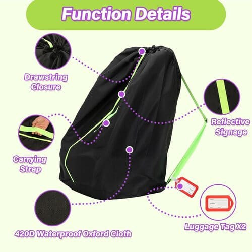 Car Seat Bags For Airplane Travel rental in San Francisco, CA