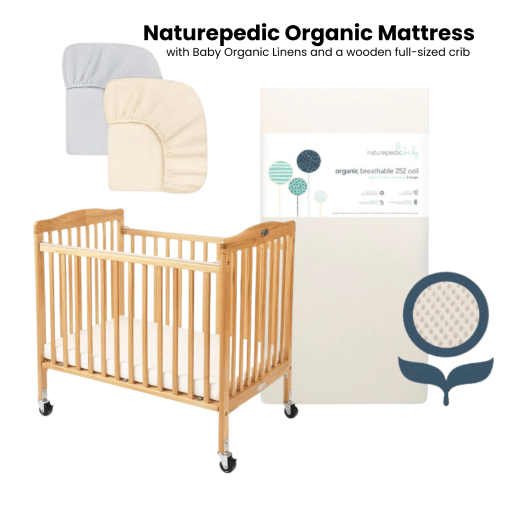 Crib with Organic Mattress and Organic Sheets rental in San Antonio