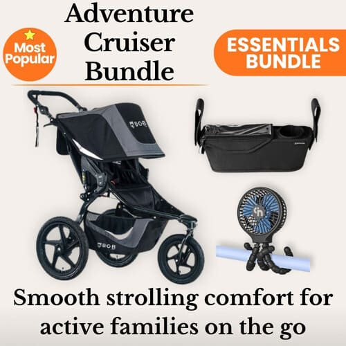 BOB Single Jogger + Parent Console + Stroller Fan Bundle rental in Flagstaff Arizona