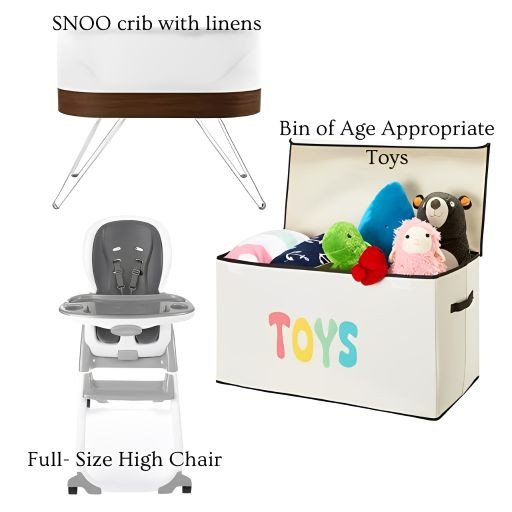 Eat, SNOO, Play Package rental in Nashville