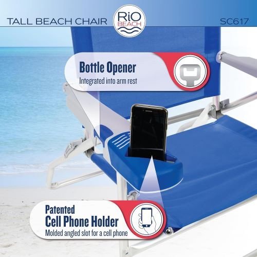 Extended Height Folding Beach Chair rental in St. Petersburg-Clearwater
