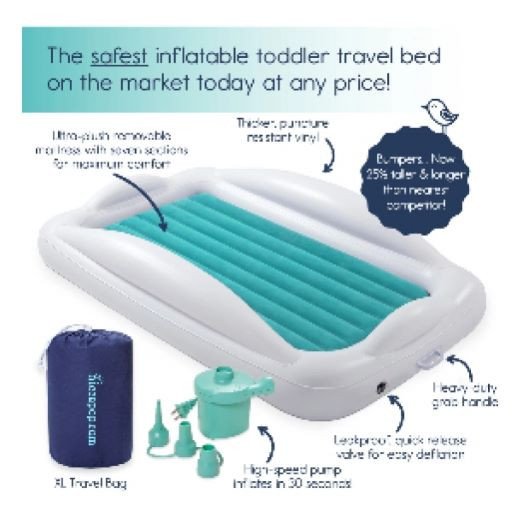 Inflatable Toddler Bed with Bumpers rental in San Antonio