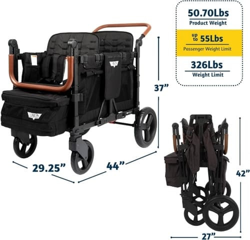 Keenz VYOO 4-Passenger Stroller Wagon with Canopy rental in Delaware