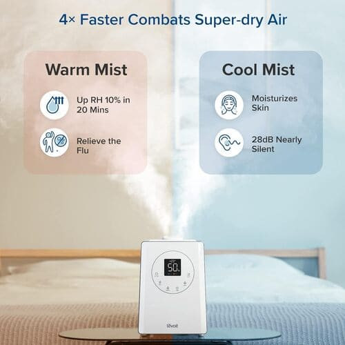 LEVOIT Warm and Cool Mist Humidifier rental in Nashville