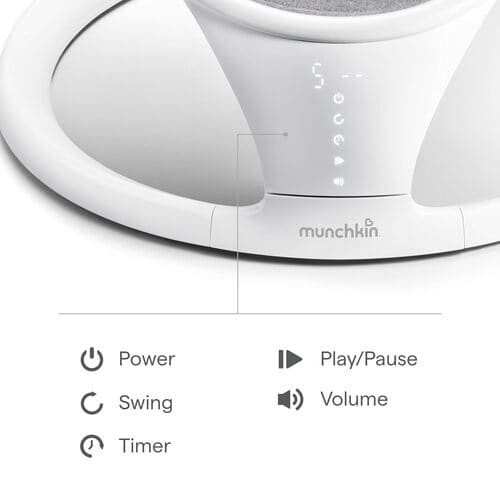 Munchkin Bluetooth Lightweight Baby Swing rental in Delaware