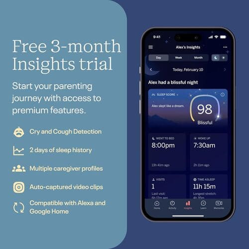 Nanit Pro Smart Baby Monitor & Floor Stand rental in San Francisco, CA