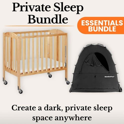 Portable Crib + Sleep Essentials Bundle rental in Delaware