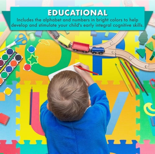 Alphabet Puzzle Floor Mat rental in Delaware