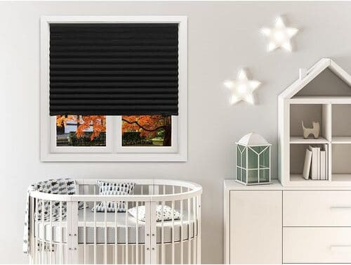 Blackout Pleated Paper Shade rental in Connecticut