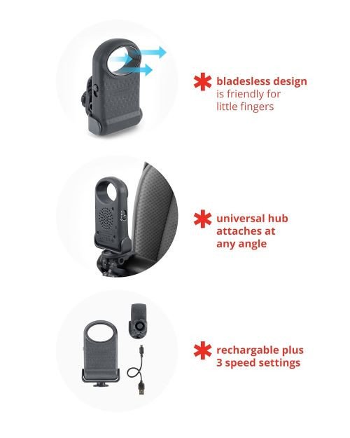 Skip Hop Portable Bladeless Stroller Fan rental in Sanibel, Captiva & Fort Myers Beach