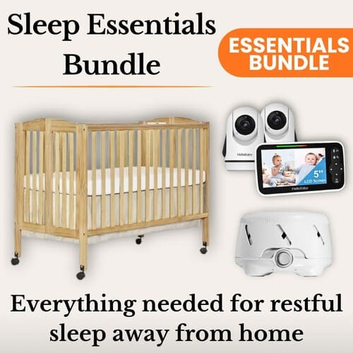 Full-Size Crib + Sound Machine + Monitor Bundle rental in Delaware