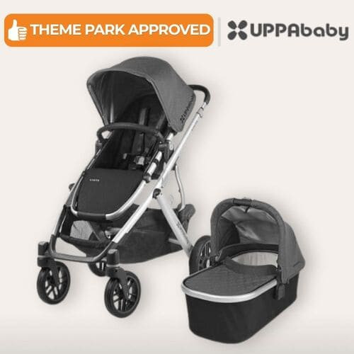 Uppababy Vista Stroller + Bassinett rental in San Diego, CA 