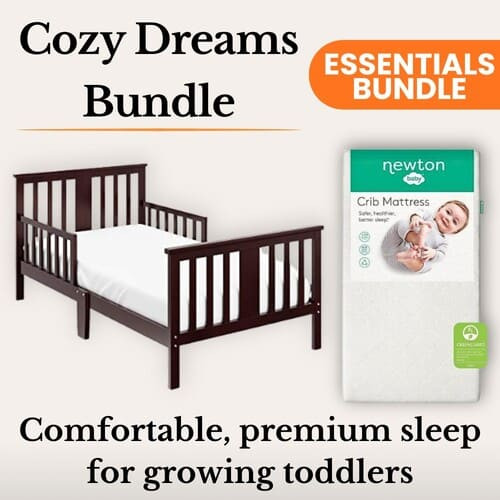 Toddler Bed + Newton Crib Mattress Bundle rental in Delaware