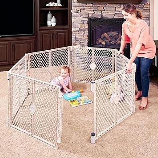 Toddleroo by North States 6-Panel Indoor/Outdoor Play Yard rental in New Jersey