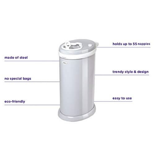 Ubbi Steel Odor Locking Diaper Pail rental in San Francisco, CA