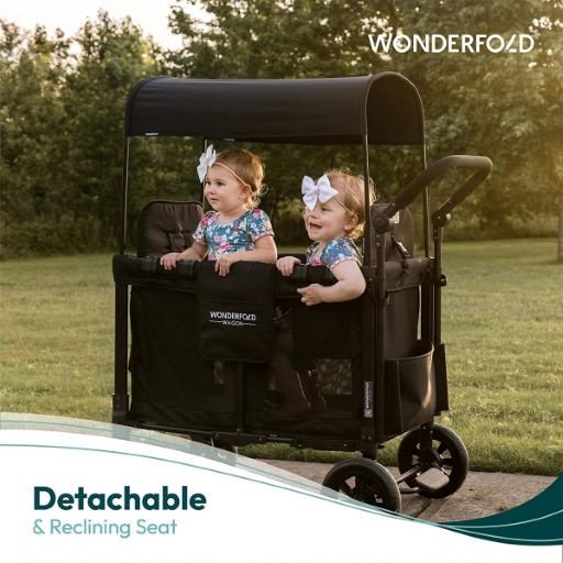 WonderFold W2 Luxe- 2 Seater Wagon Stroller rental in San Antonio