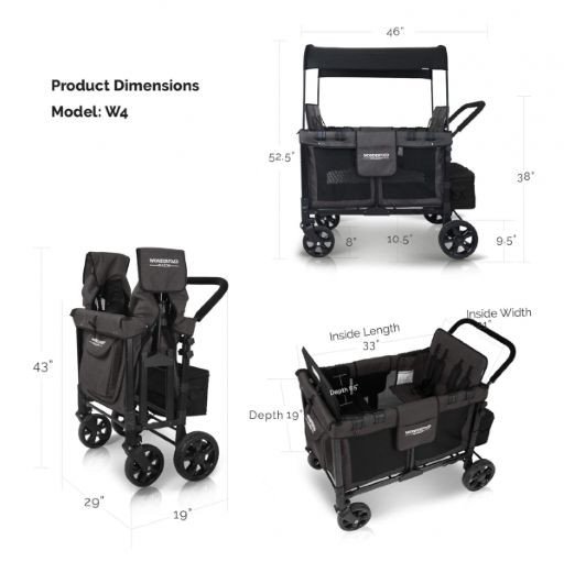 Wonderfold 4-Seater Stroller Wagon rental in New Jersey