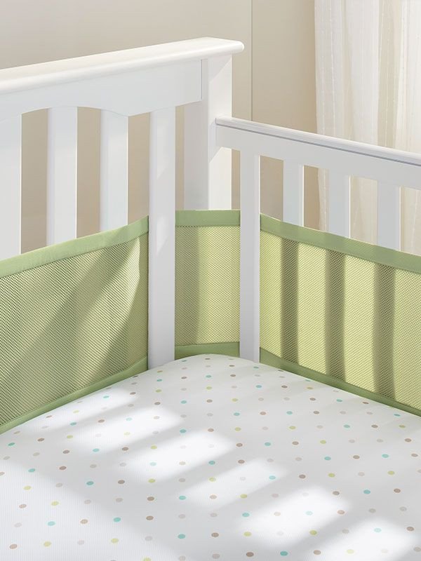 Breathable Mesh Crib Bumper rental in Long Island, NY by Traveling