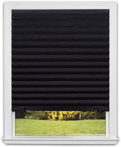 Blackout Pleated Paper Shade rental in Connecticut