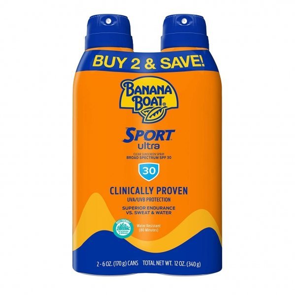 Sunscreen Banana Boat Sport Ultra 2 pack rental in Orange County, CA