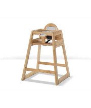 Solid Wood High Chair By Foundations