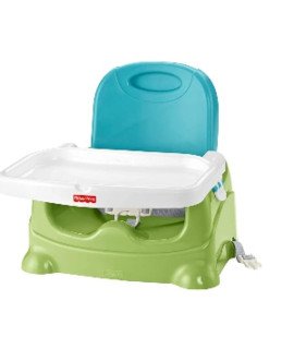 Baby Booster Green/White