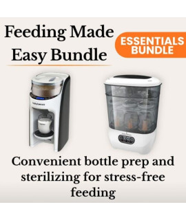 Baby Brezza Formula Pro + Bottle Sterilizer Bundle