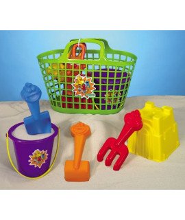 Basket of Beach Toys