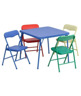 Mindy Kid's Colorful Table & Chair Set