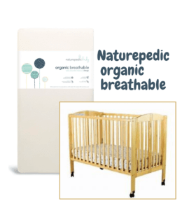 Crib W Naturepedic Organic