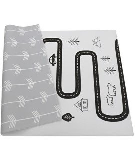 Nontoxic Cushioned Play Mat - Large by B. toys