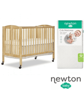 Full Size Crib W/ Newton Mattress Upgrade