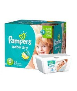 Diapers and Wipes (Large Pack)
