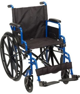 Drive Medical Blue Streak Ultra-Lightweight Wheelchair