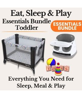Eat, Sleep & Play Toddler w/ Booster
