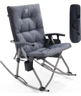 EVER ADVANCED Oversized Folding Rocking Chair
