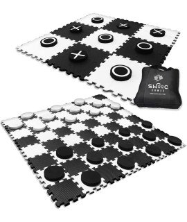 Giant Checkers/ Tic Tac Toe