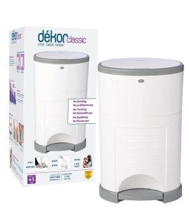 Diaper Dekor Classic Hands-Free Diaper Pail