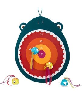 Hungry Toss Dart Board - Fabric by B. toys Store