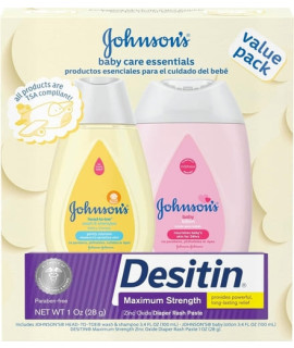 Johnsons Baby Skincare Set