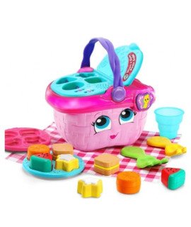 Pink Shapes and Sharing Picnic Basket