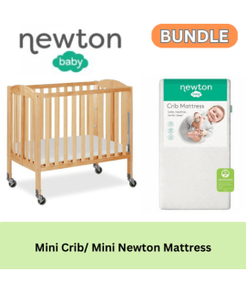 Mini Crib & Mini Newton Mattress Bundle