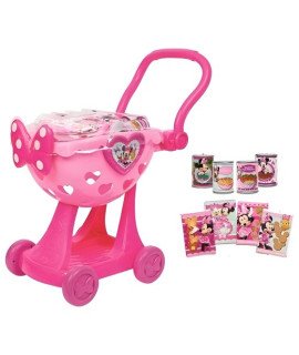 MInnie Mouse Pink Shopping Cart Toy 