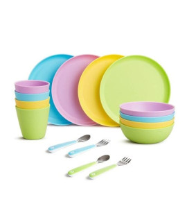 Munchkin 16 Piece Toddler Dining Set